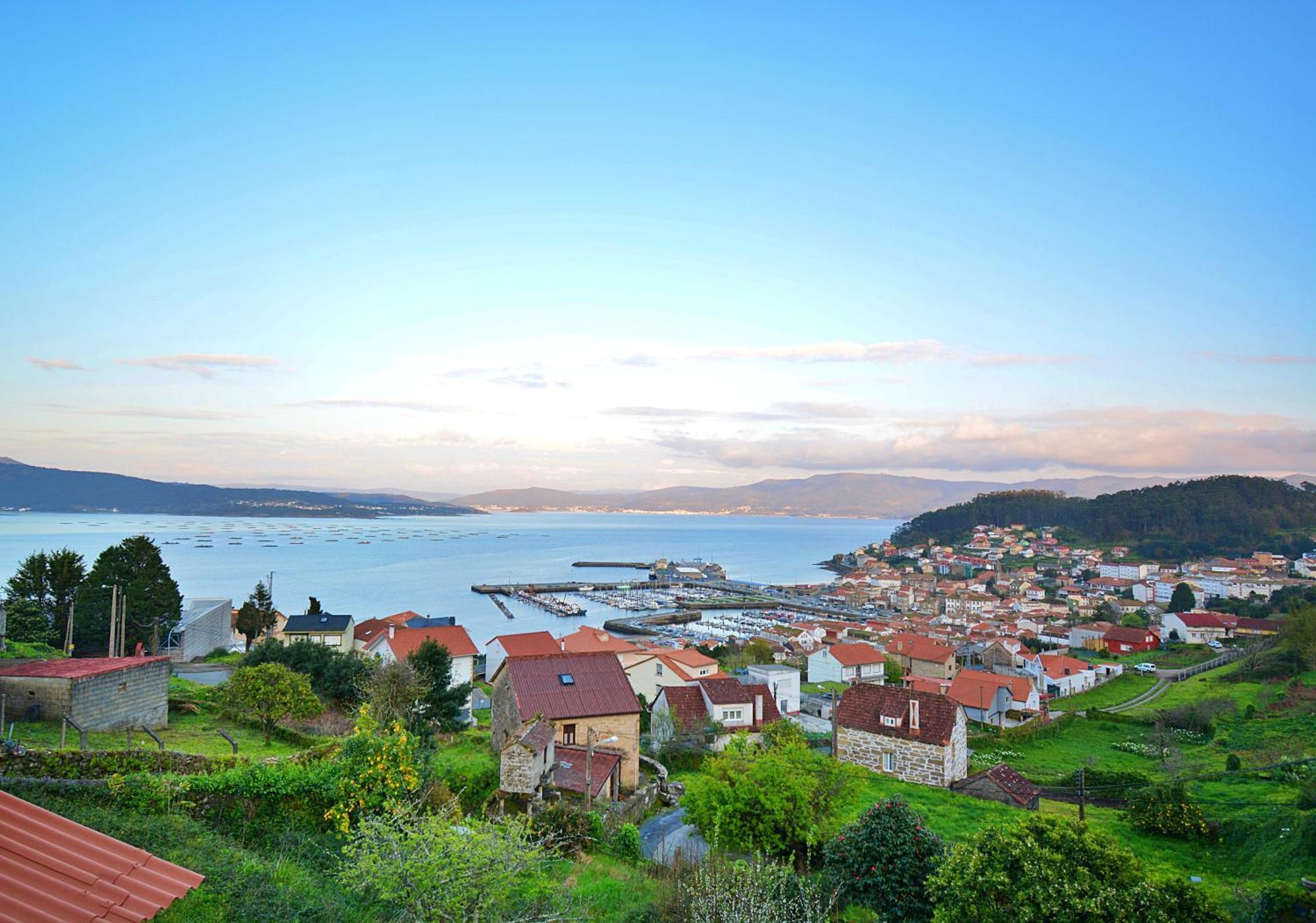 Casa En Muros Con Preciosas Vistas Al Mar Esterno foto