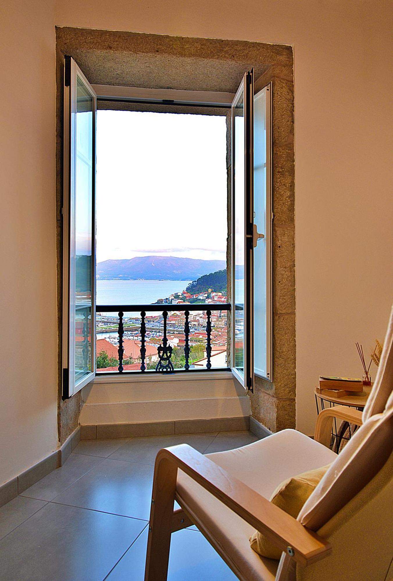 Casa En Muros Con Preciosas Vistas Al Mar Esterno foto